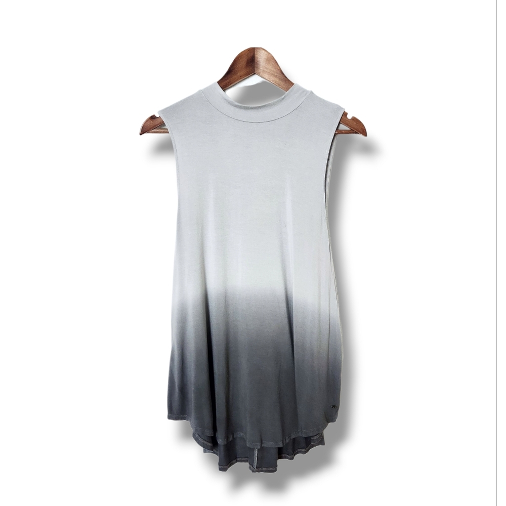 American Eagle Outfitters Soft & Sexy Mock Neck Ombre Loose Fit Tank | XL
